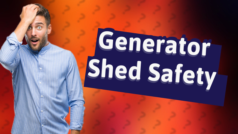 Generator Shed Safety