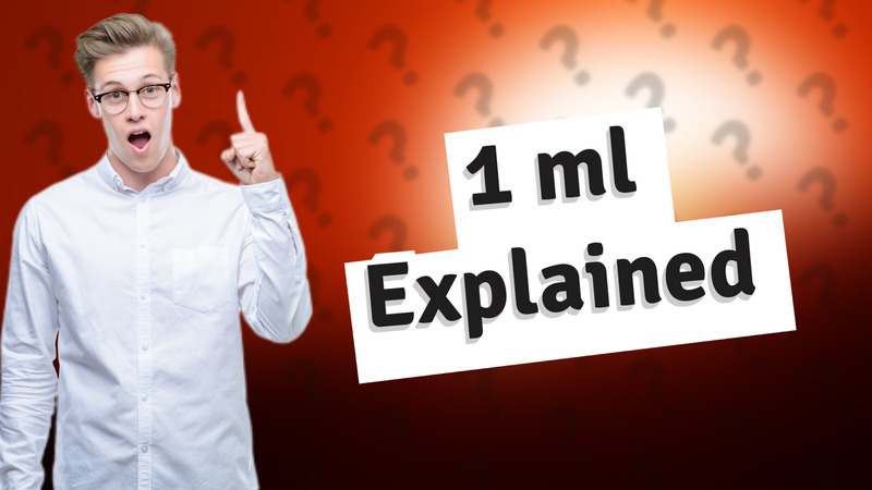 1 ml Explained