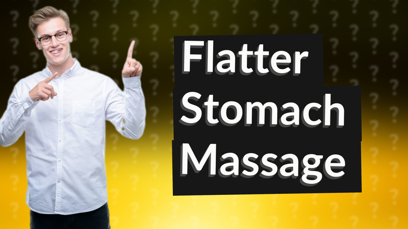 Flatter Stomach Massage