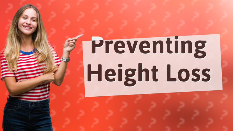 Preventing Height Loss