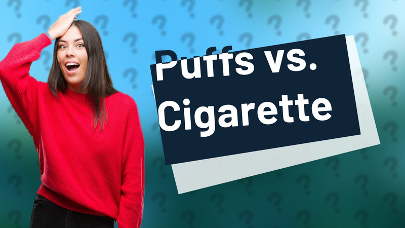 Puffs vs. Cigarette