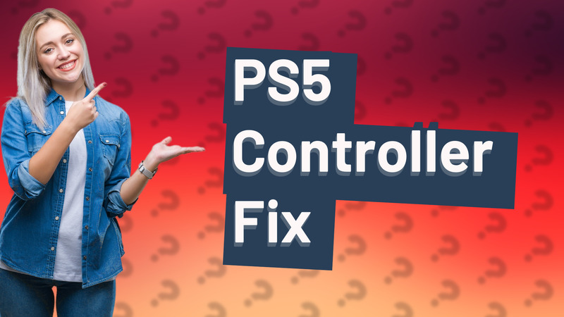 PS5 Controller Fix