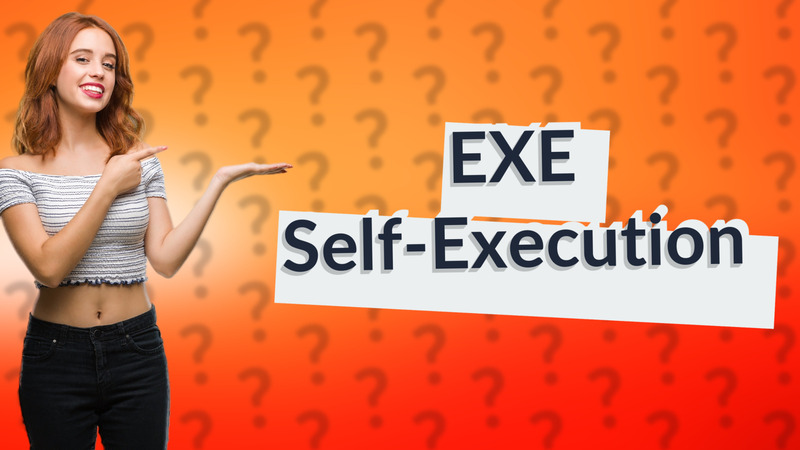 EXE Self-Execution