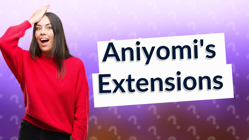 Aniyomi's Extensions