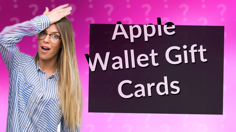 Apple Wallet Gift Cards