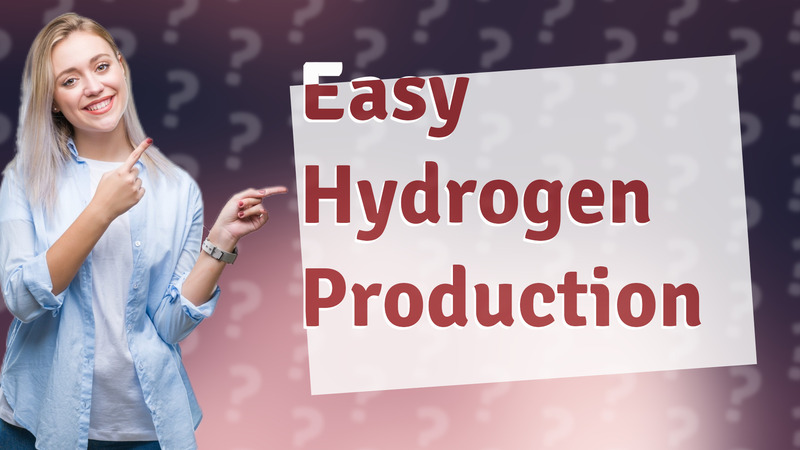 Easy Hydrogen Production