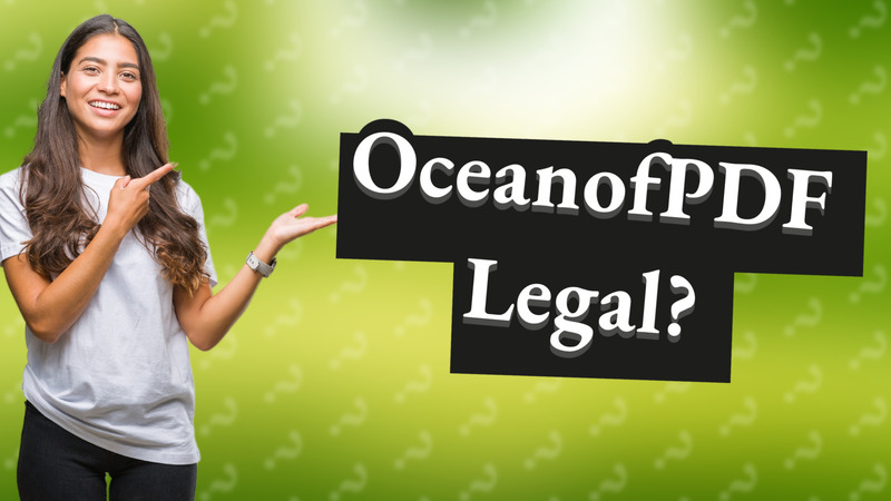 OceanofPDF Legal?