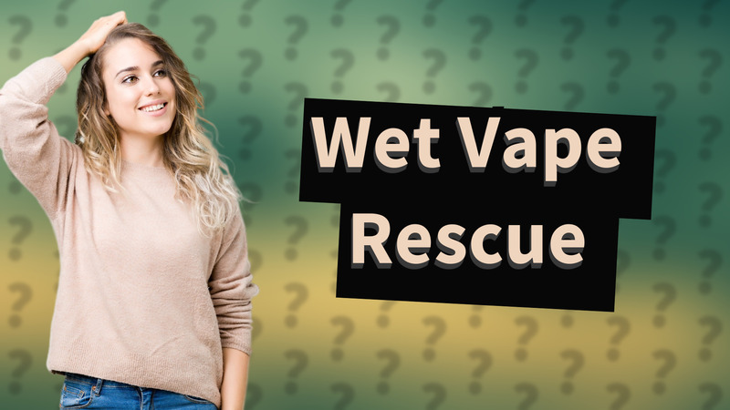 Wet Vape Rescue
