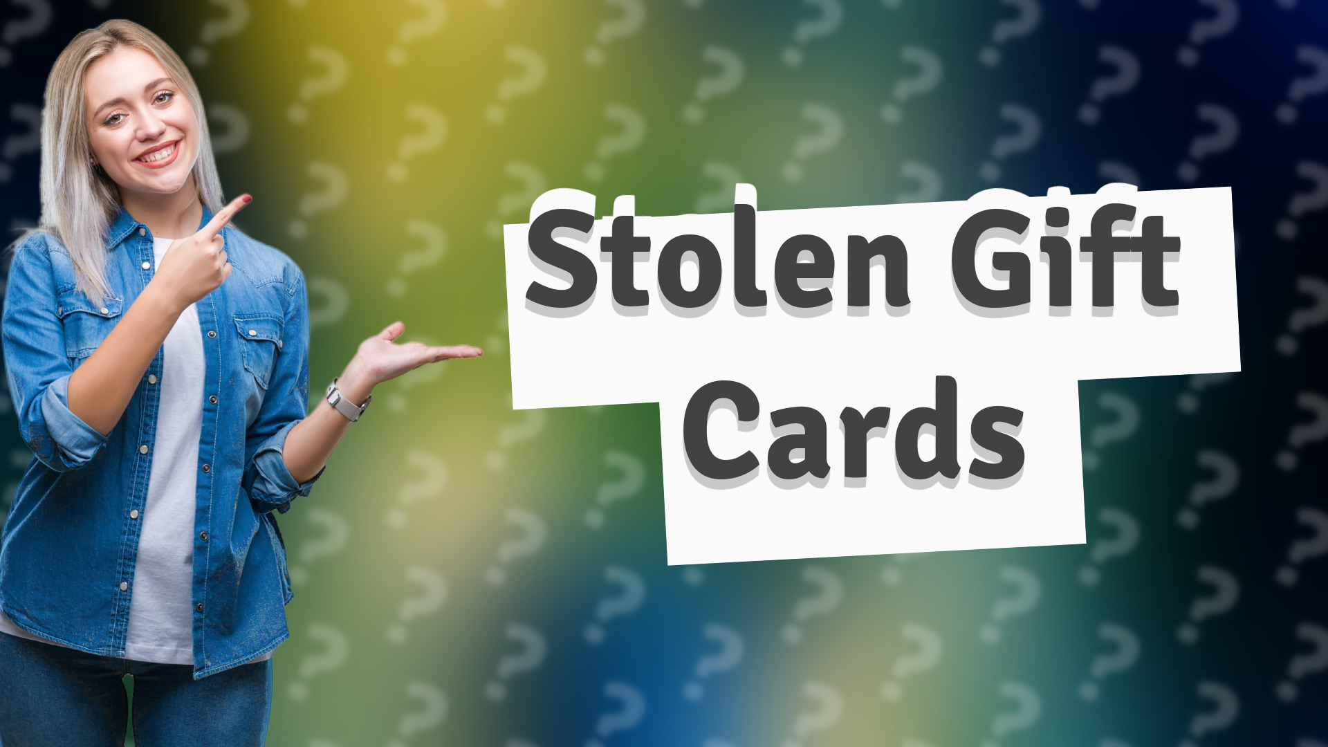 Stolen Gift Cards