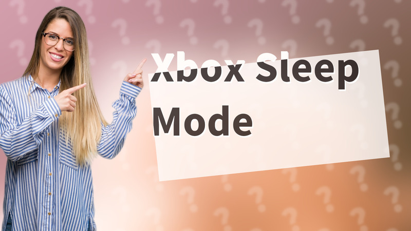 Xbox Sleep Mode