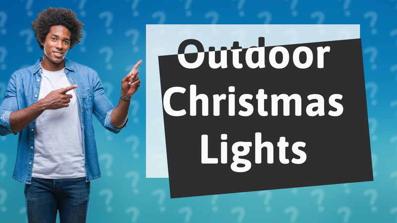 Outdoor Christmas Lights