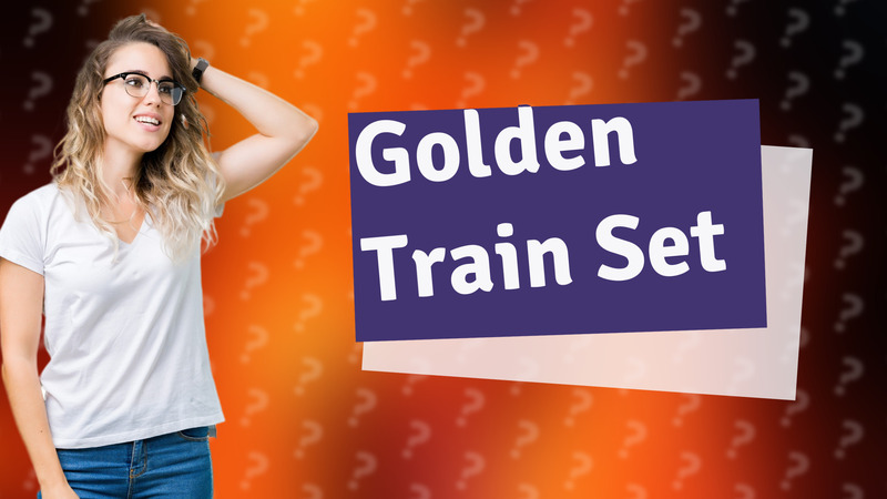 Golden Train Set