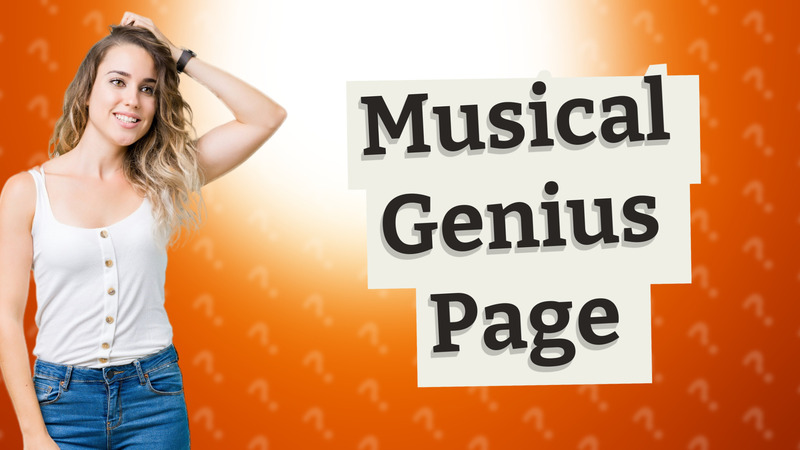 Musical Genius Page