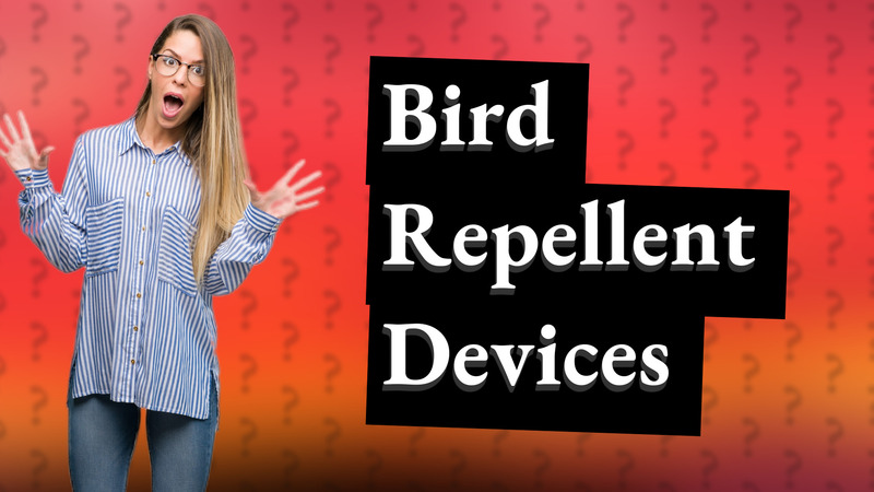 Bird Repellent Devices
