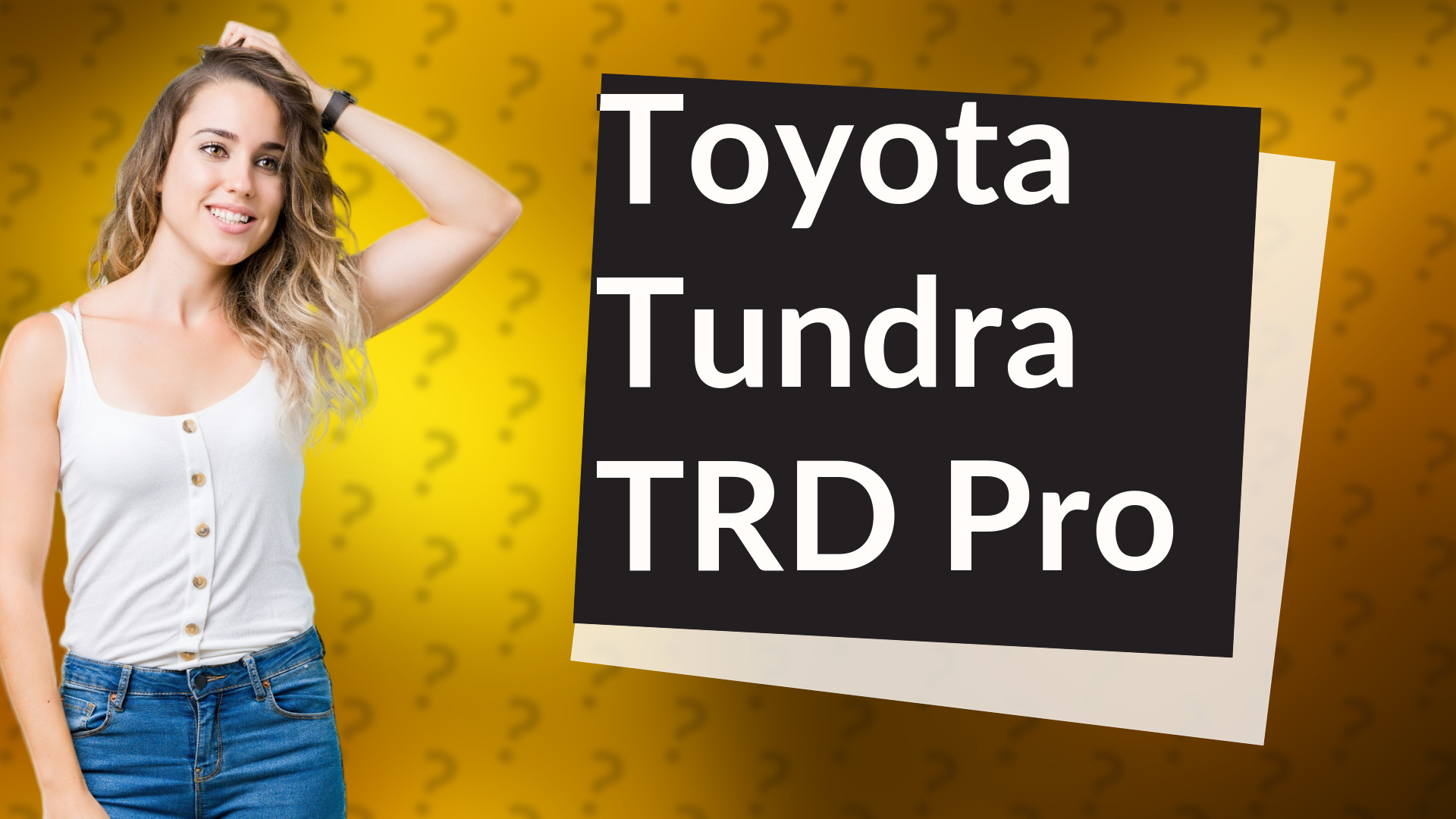 Toyota Tundra TRD Pro