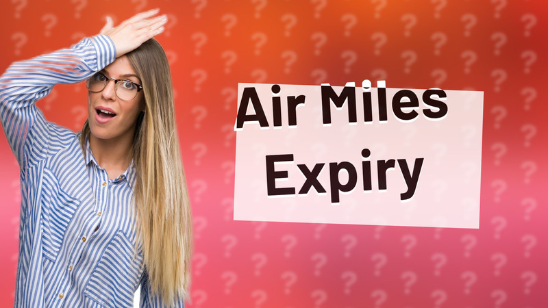 Air Miles Expiry