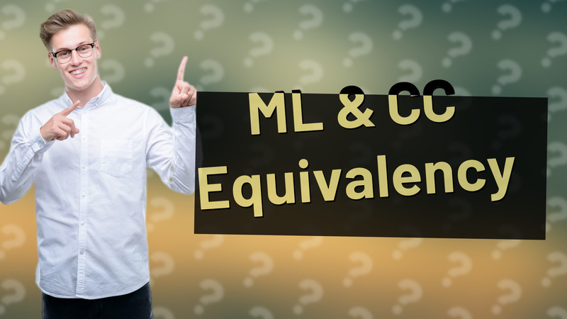 ML & CC Equivalency