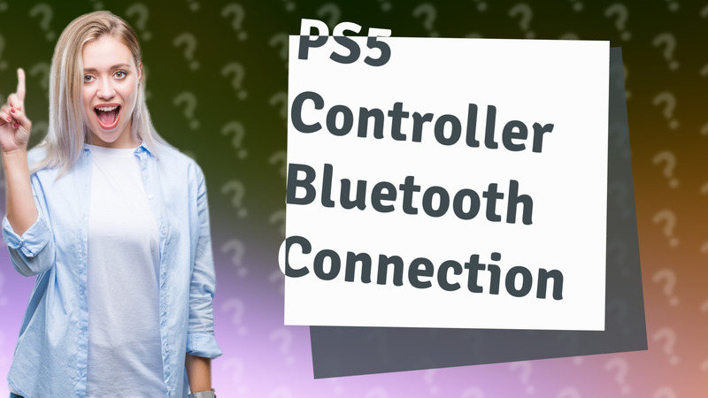 PS5 Controller Bluetooth Connection