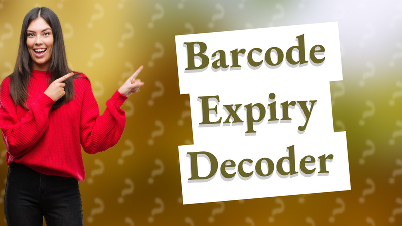 Barcode Expiry Decoder