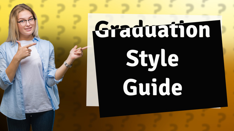 Graduation Style Guide