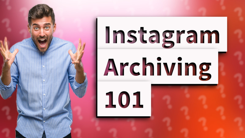 Instagram Archiving 101