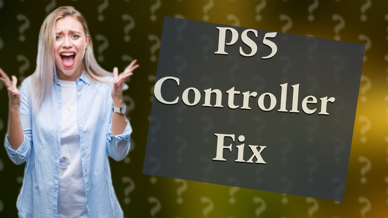 PS5 Controller Fix