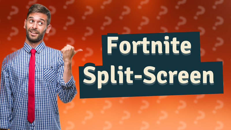 Fortnite Split-Screen