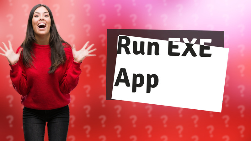 Run EXE App