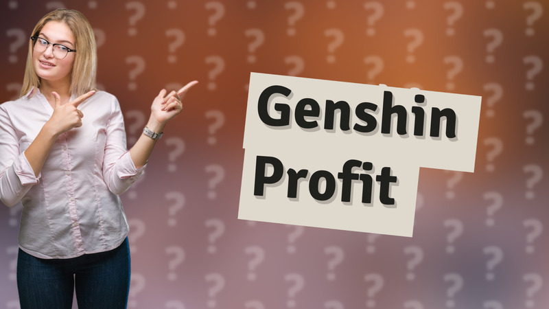 Genshin Profit