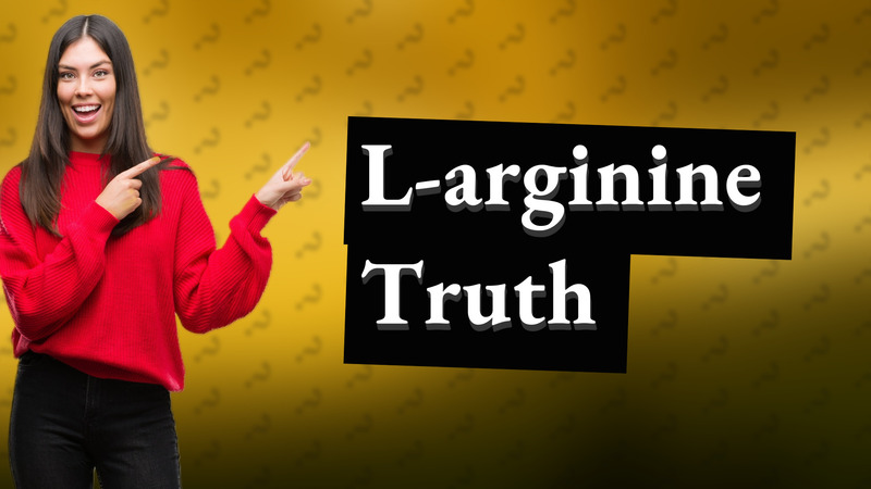 L-arginine Truth
