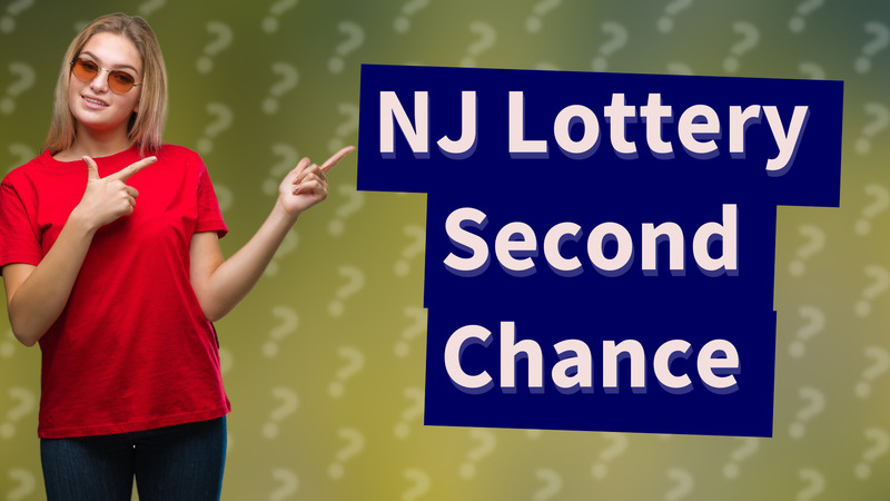NJ Lottery Second Chance