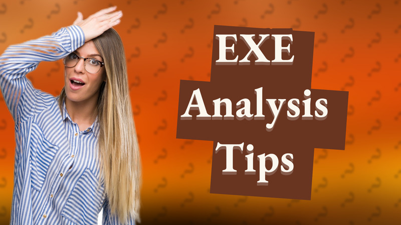 EXE Analysis Tips