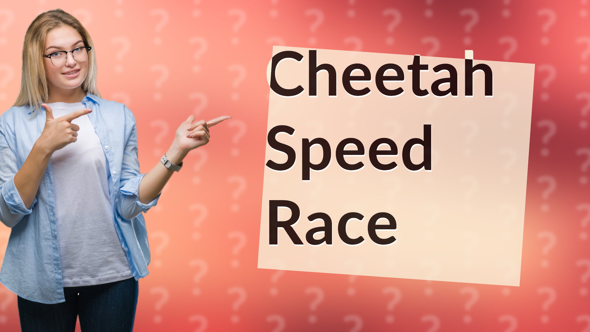 Cheetah Speed Race