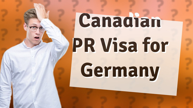 Canadian PR Visa for Germany