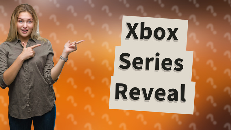 Xbox Series Reveal
