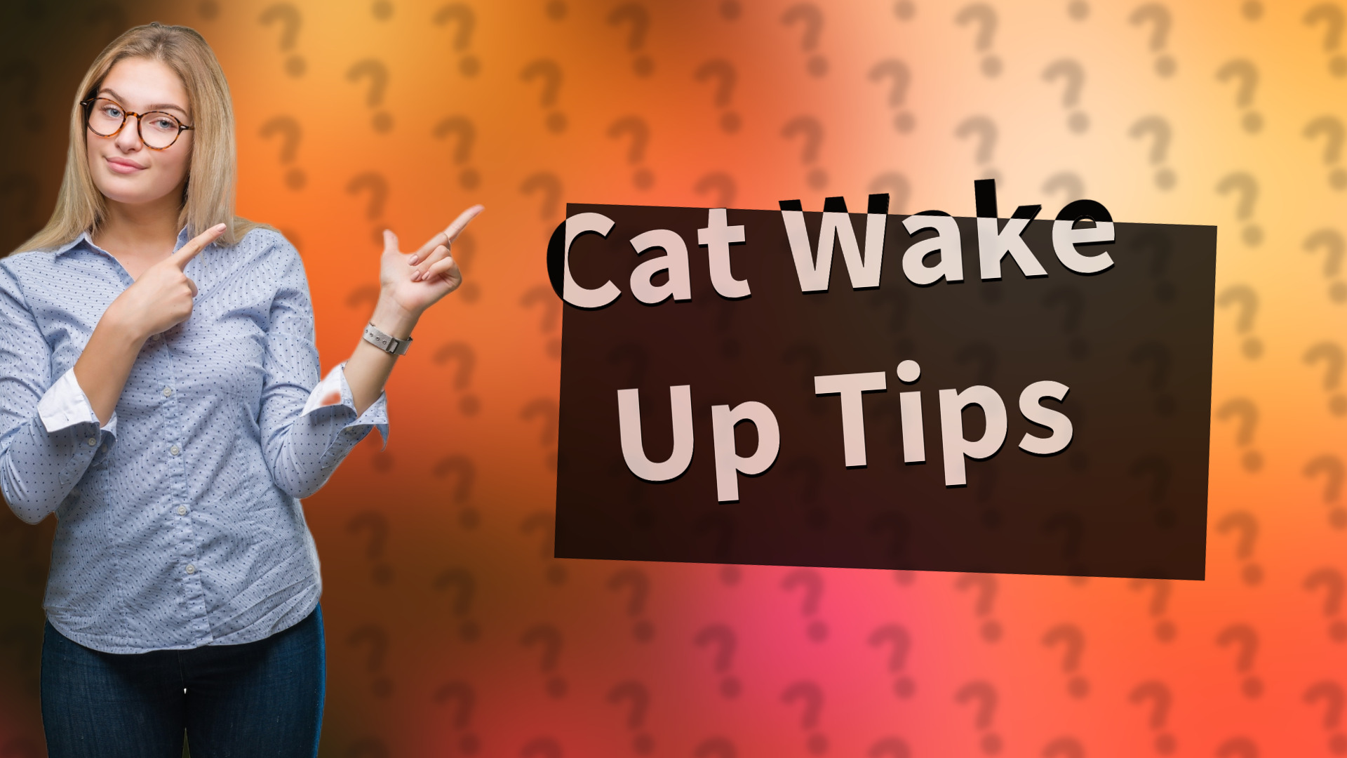Cat Wake Up Tips