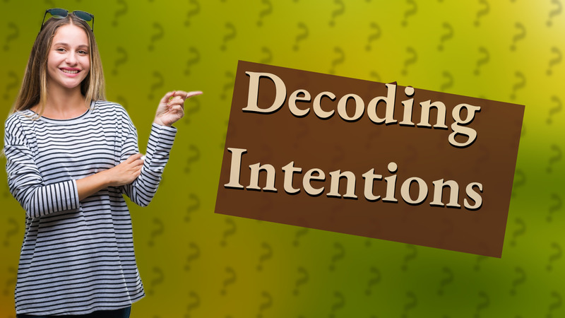 Decoding Intentions