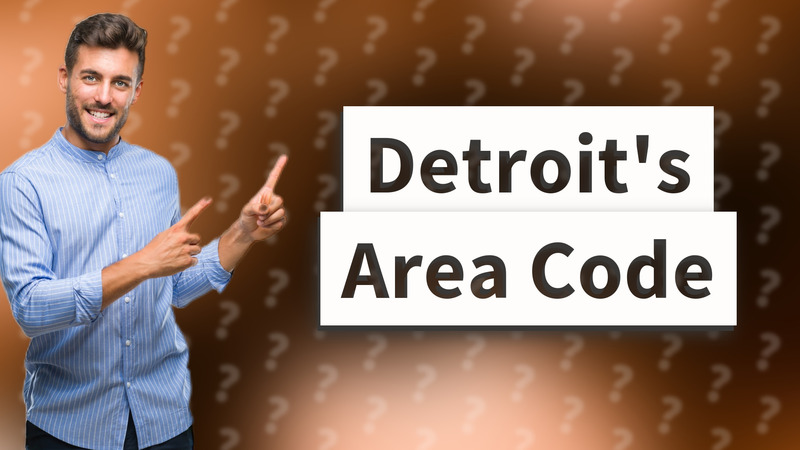 Detroit's Area Code