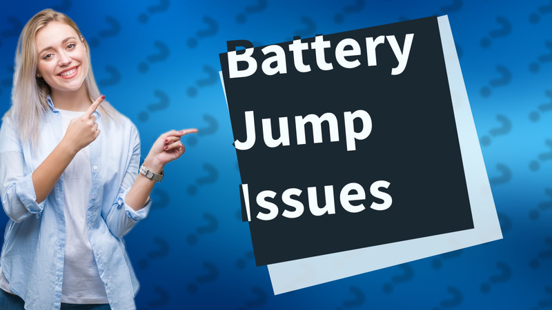 Battery Jump Issues