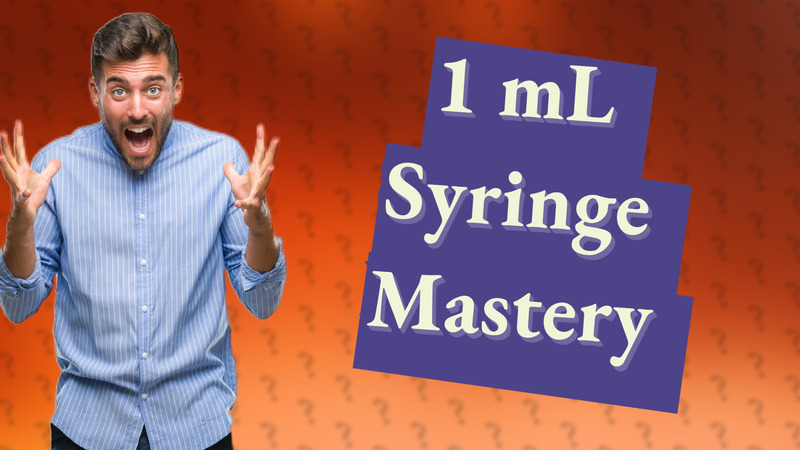 1 mL Syringe Mastery