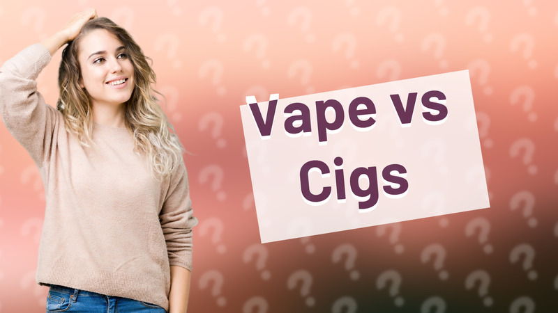 Vape vs Cigs