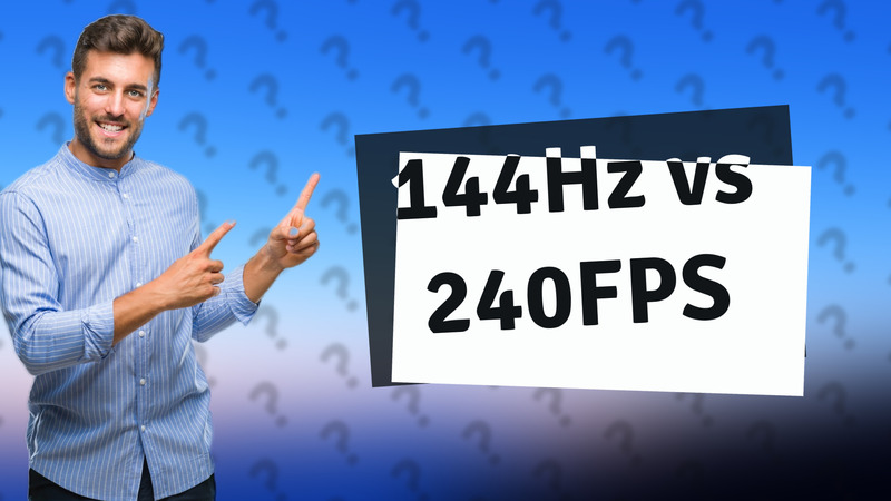 144Hz vs 240FPS