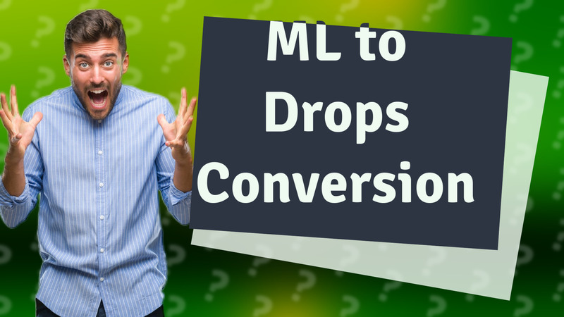 ML to Drops Conversion