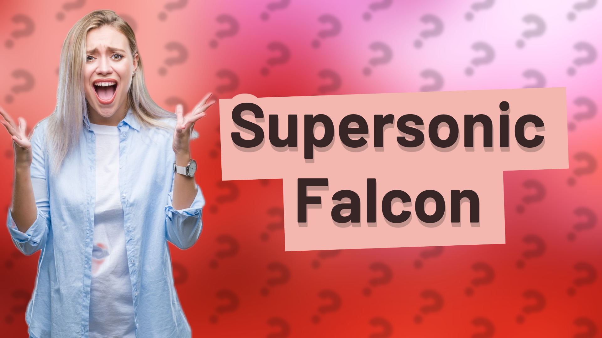 Supersonic Falcon
