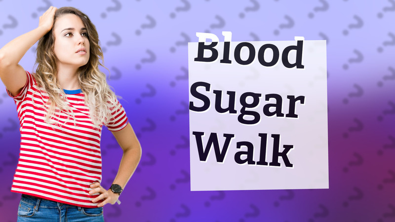 Blood Sugar Walk