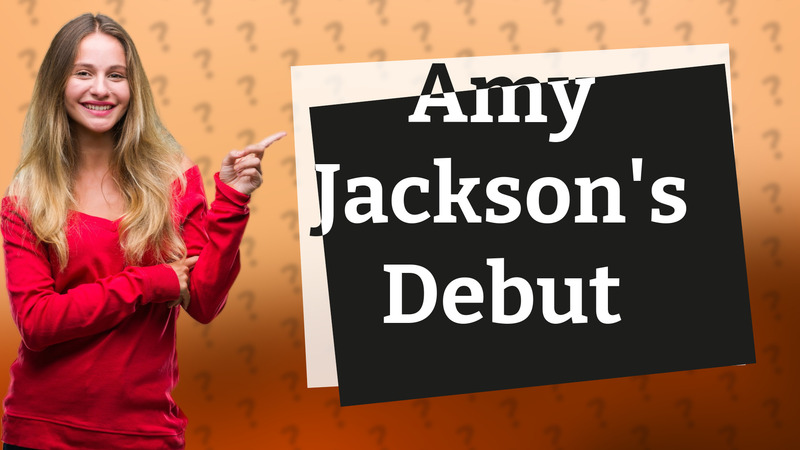 Amy Jackson's Debut