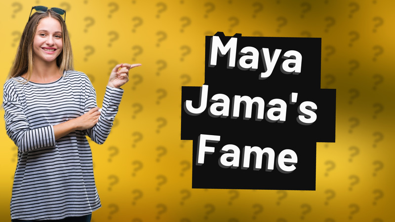 Maya Jama's Fame
