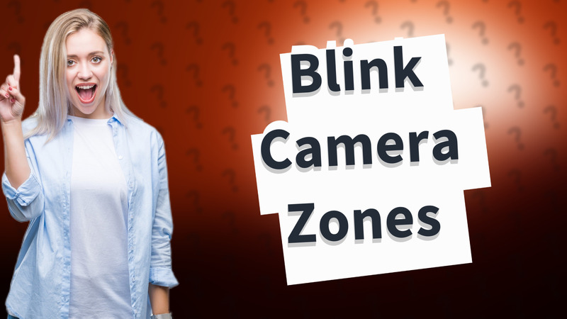 Blink Camera Zones