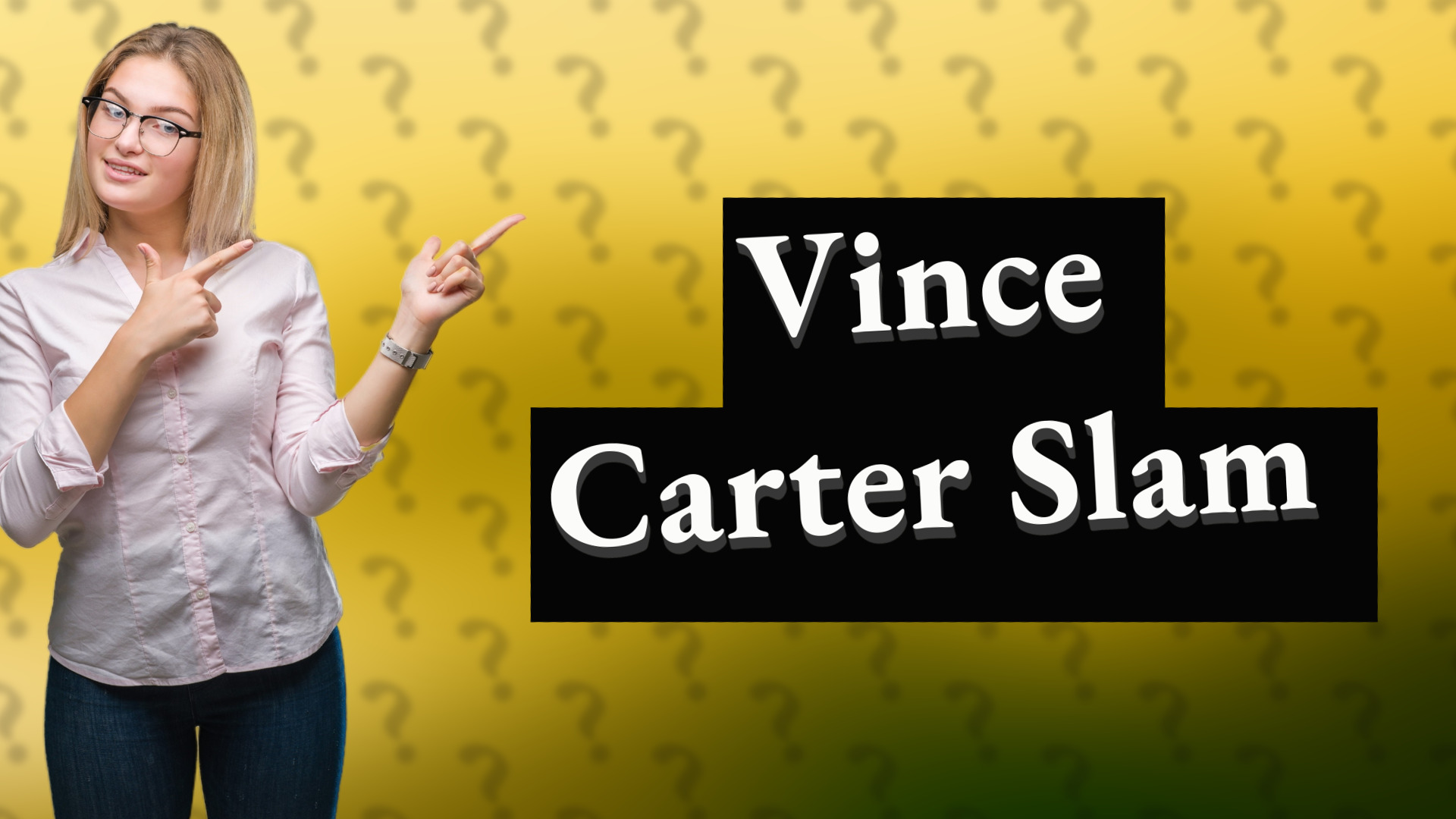 Vince Carter Slam