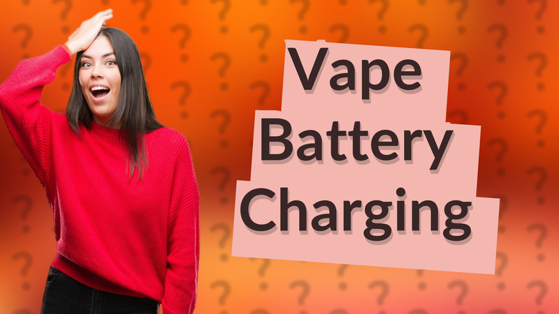 Vape Battery Charging